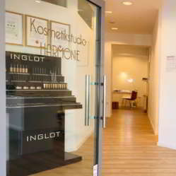 Eingangsbereich Kosmetikstudio Beauty Balance in Mülheim-Saarn